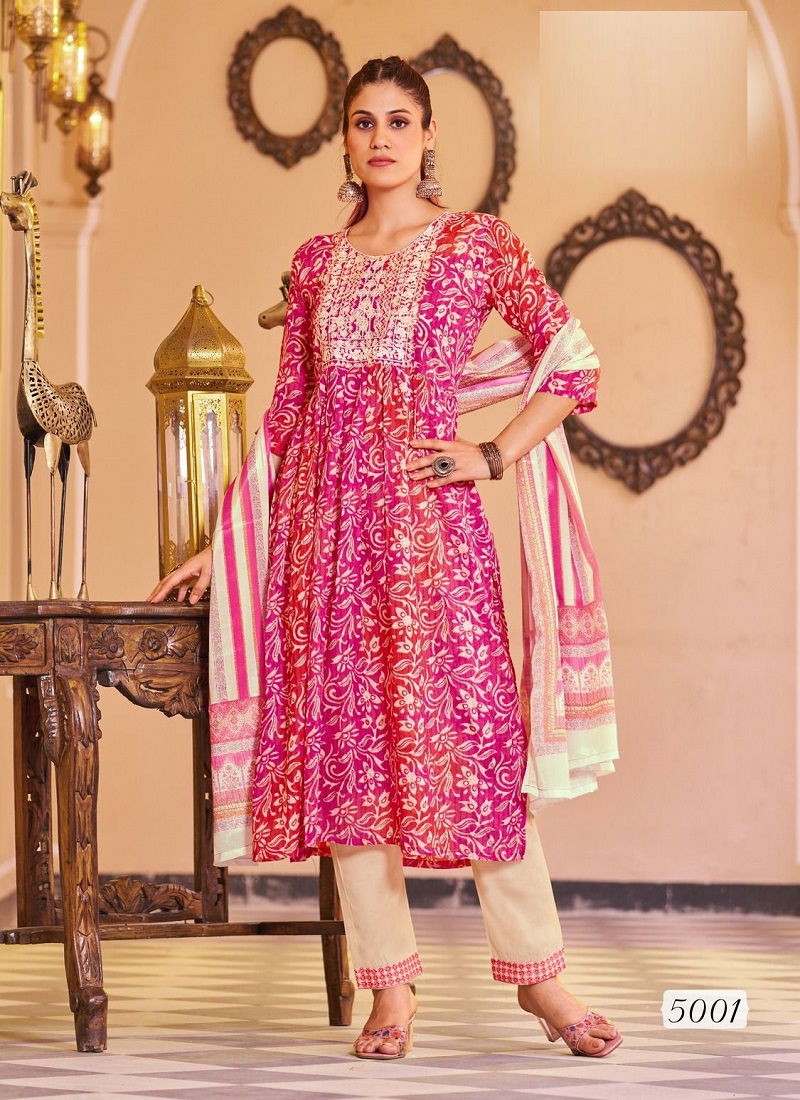 Aneri By Ankita Readymade Printed Suits Catalog